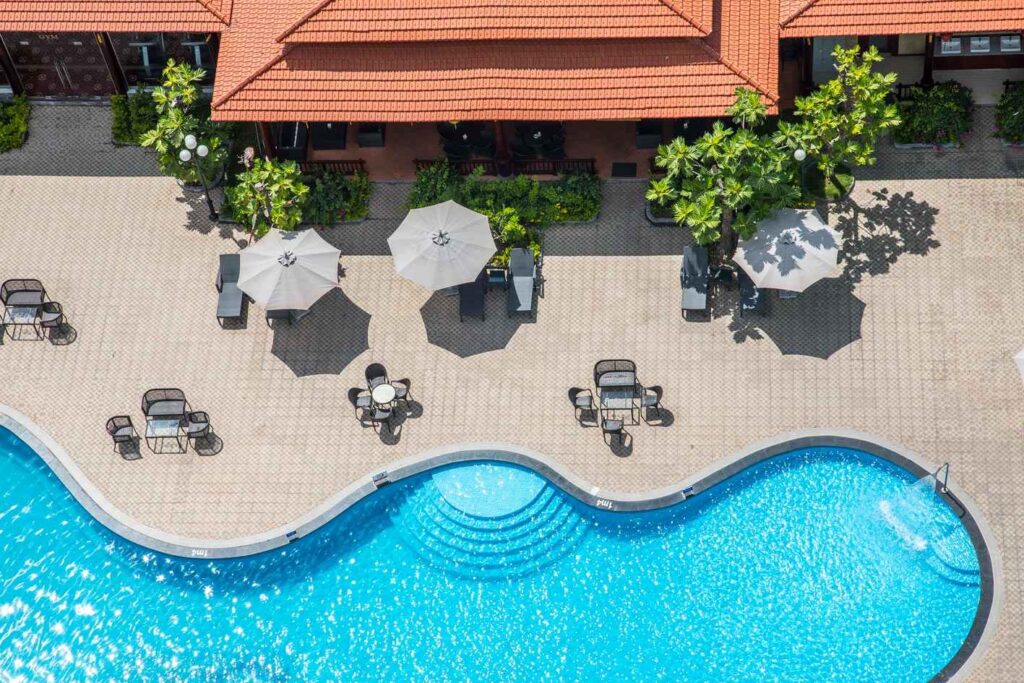Mường Thanh Luxury Cà Mau 29 Bể bơi ngoài trời - Mường Thanh Luxury Cà Mau