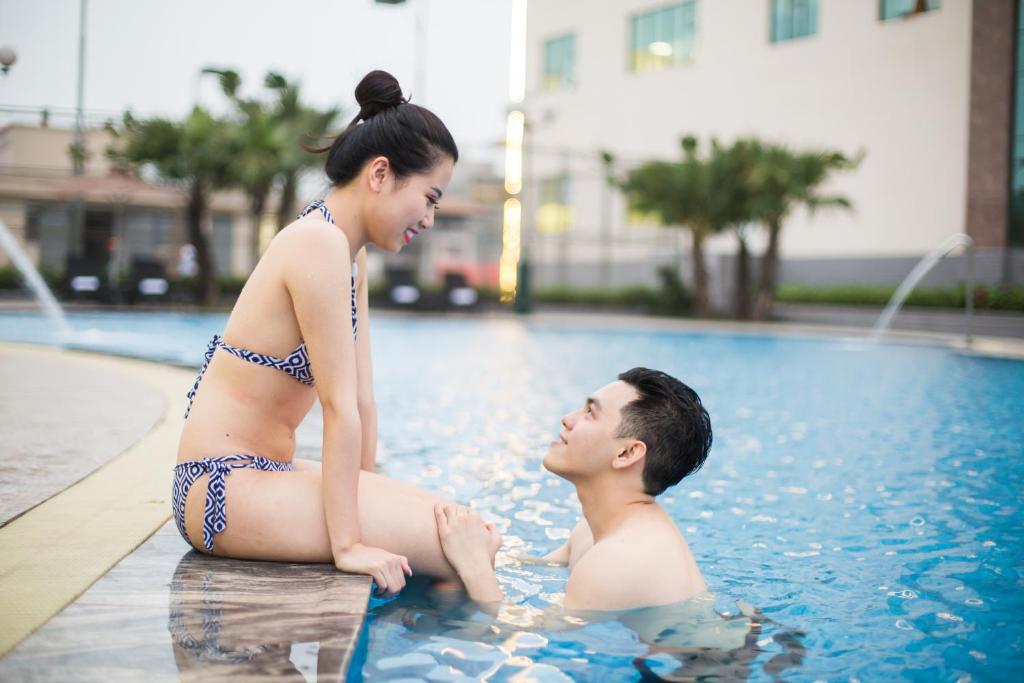 Mường Thanh Luxury Phú Thọ 32 Bể bơi ngoài trời - Mường Thanh Luxury Phú Thọ