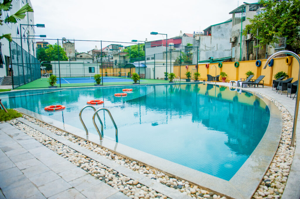 Mường Thanh Grand Tuyên Quang 24 Bể bơi ngoài trời - Mường Thanh Grand Tuyên Quang
