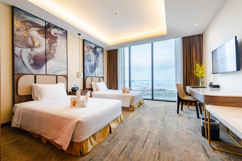Mường Thanh Luxury Hạ Long Centre 34 Hạng phòng Deluxe Twin hướng biển