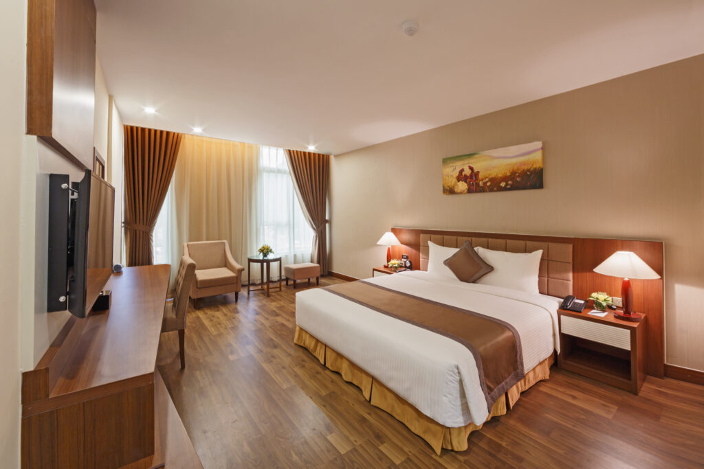 Mường Thanh Holiday Mộc Châu 22 Hạng phòng Deluxe King