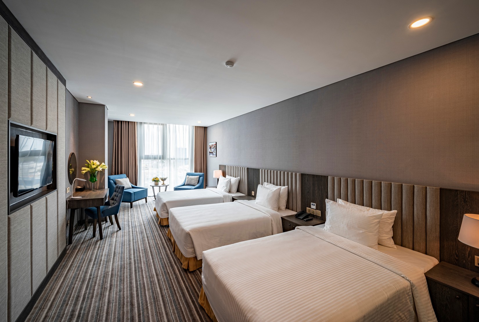 Mường Thanh Luxury Sài Gòn 13 phong deluxe triple muong thanh phu nhuan
