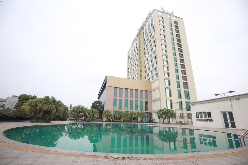 Mường Thanh Grand Thanh Hóa 31 Bể bơi ngoài trời