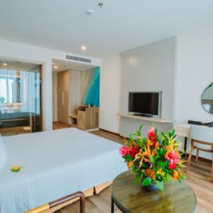 phong deluxe king muong thanh xuan thanh