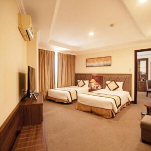 Mường Thanh Grand Phương Đông Hotel 28 phong deluxe triple family muong thanh phuong dong