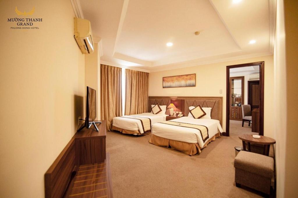 Mường Thanh Grand Phương Đông Hotel 37 Phòng ngủ phía ngoài- 2 giường đơn