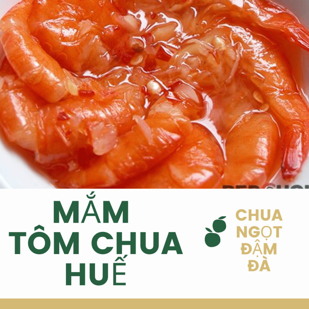 14 món ăn nhất định phải thử khi đến Huế 24 Mắm tôm chua Huế